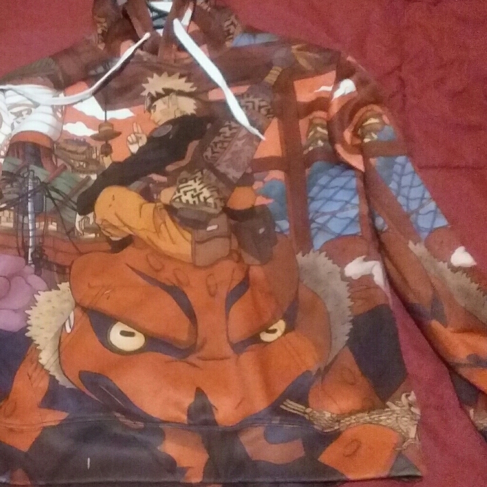 NARUTO UZUMAKI GABUNTA pullover hoodie